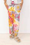 Mixed Print Flood Pant