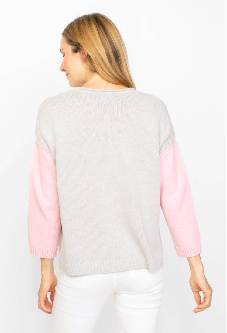 Color Block Beach Pullover