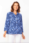 Twilight puckered weave tunic