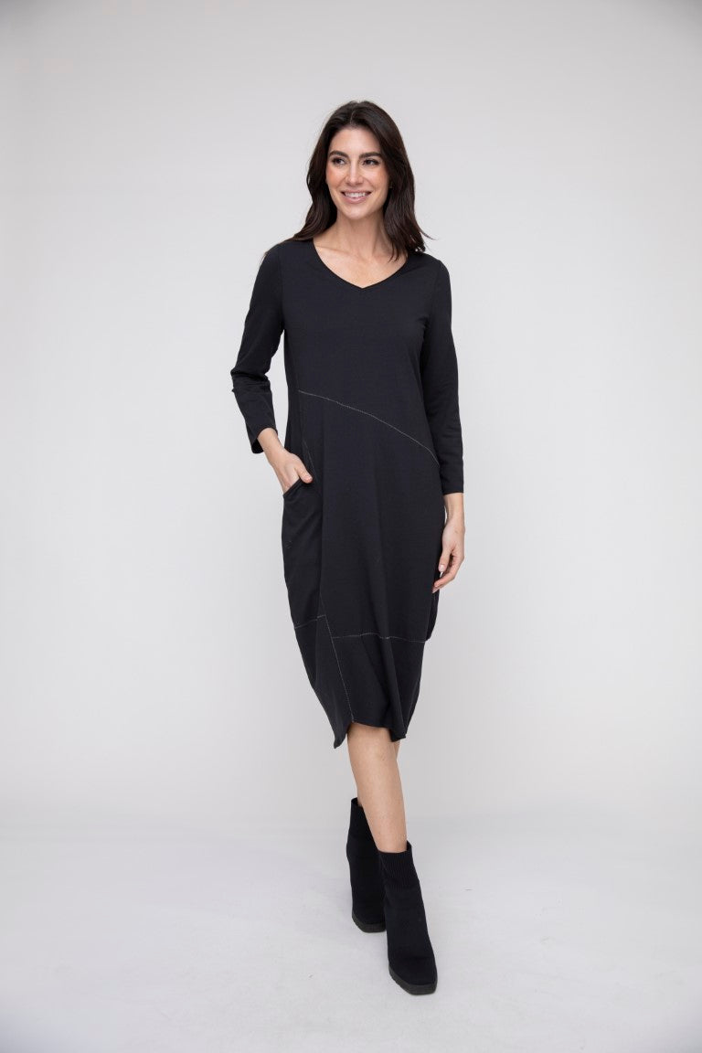 Essential Layers Seamed Dress