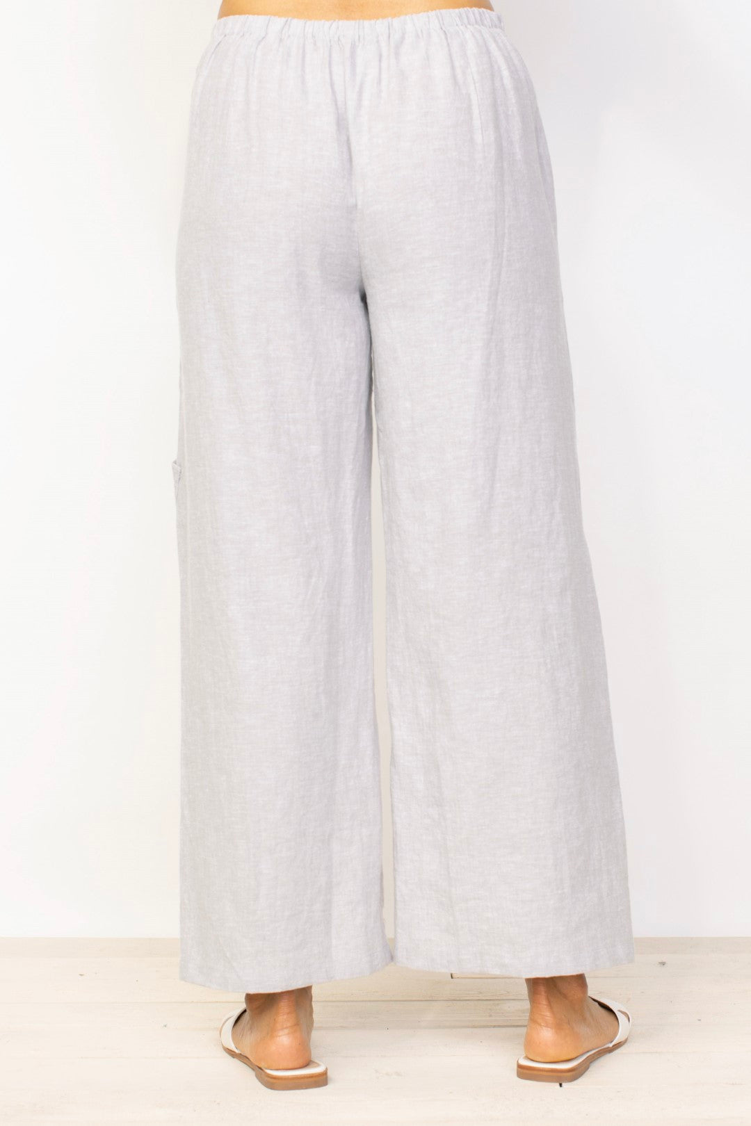 Linen Solid Flood Pant